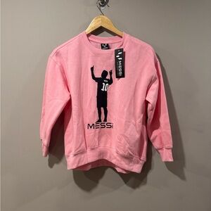 Lionel Messi Oversized Crew Sweater